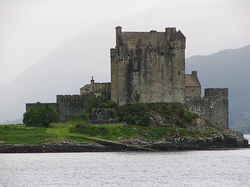 The Eilean Donan Castle, just a few miles from The Kyle Of Lochalsh